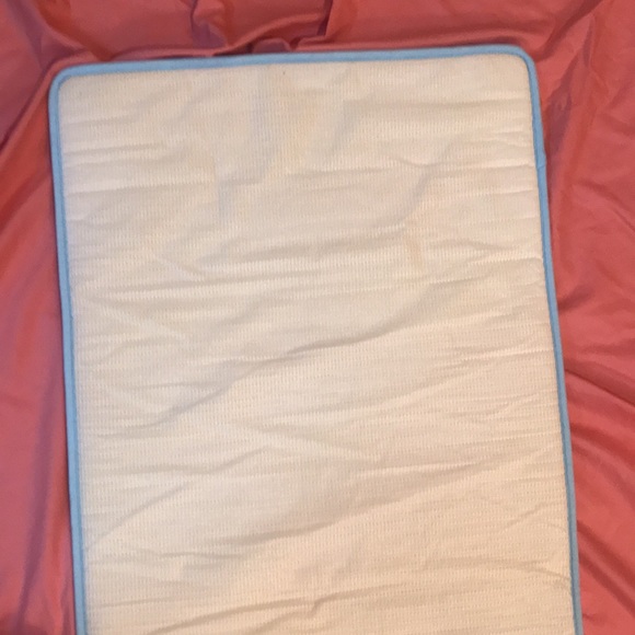 Mohawk Rug Powder Blue Mohawk Memory Foam Bath Rug 22”x 58” - Picture 10 of 10